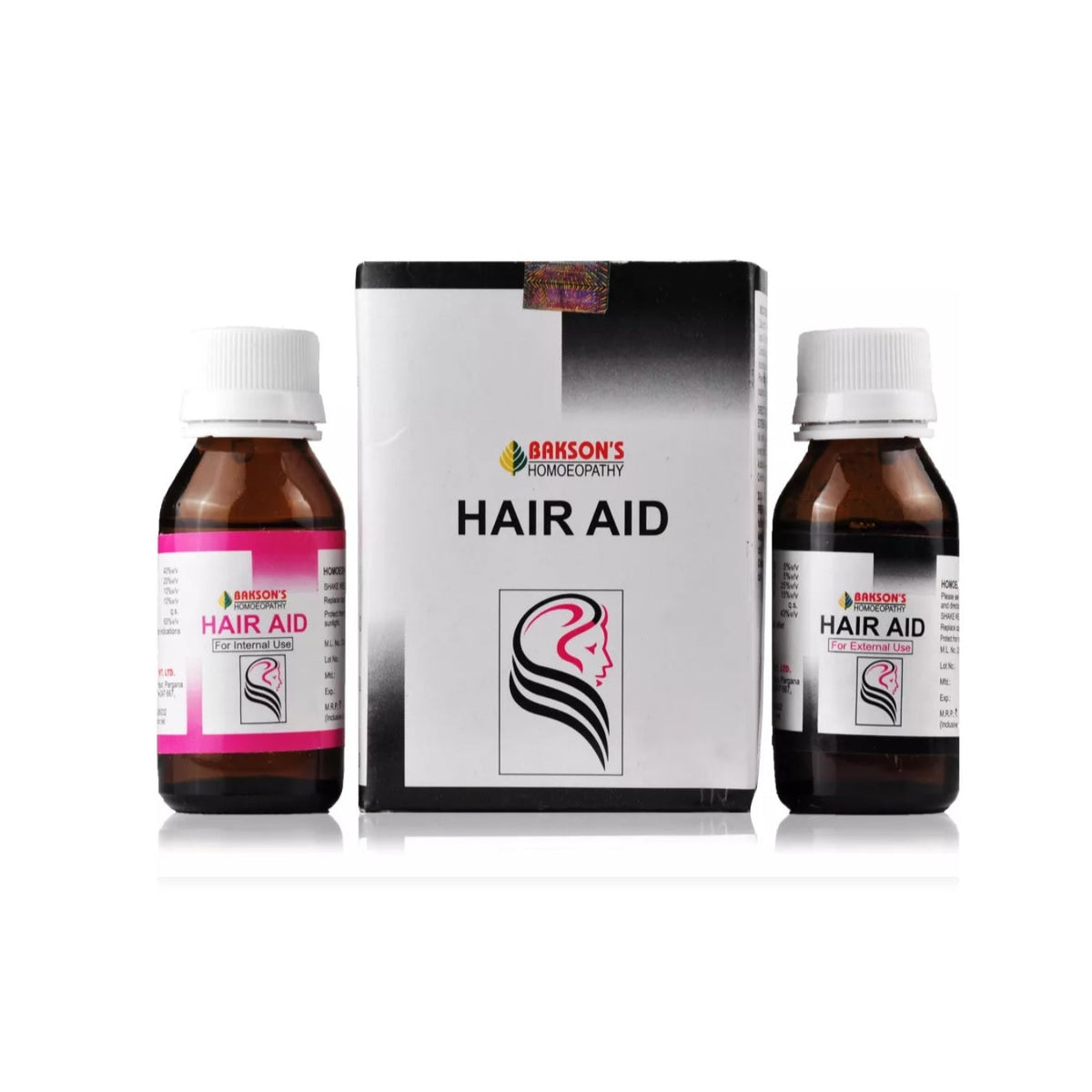 Bakson's Homoeopathy Hair Aid Drop for External Use Hair Tonic Drop 30ml