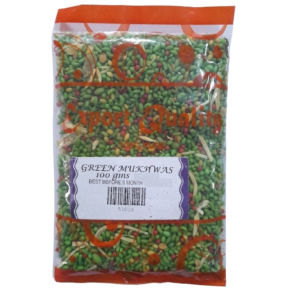 2 X Hakeem Chichi Sons Green Mukhwas 100g