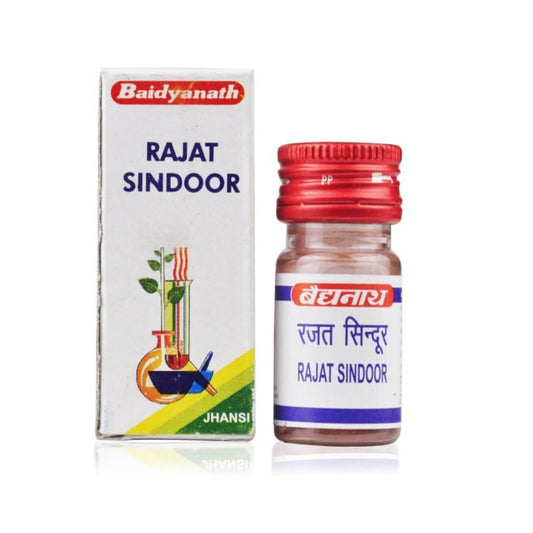 Baidyanath Ayurvedisches (Jansi) Rajat Sindoor-Pulver 2,5 g