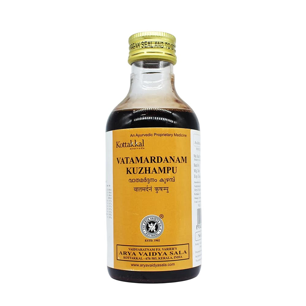 Kottakkal Ayurvedic Vatamardhanam Kuzhampu Oil 200ml