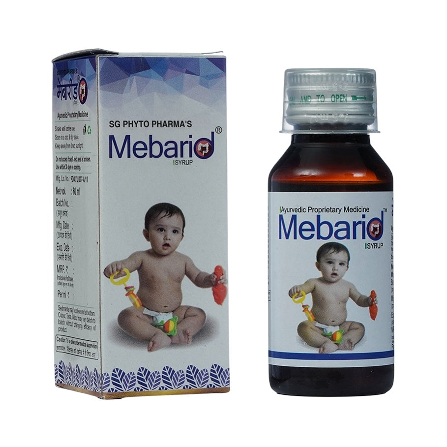 SG Phyto Pharma Ayurvedic Mebarid Syrup & Capsule