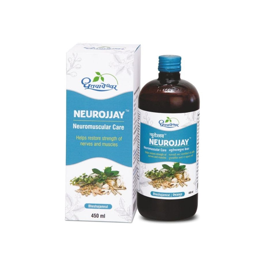 Dhootapapeshwar Ayurvedic Neurojjay Neuromuscular Care Liquid 450ml