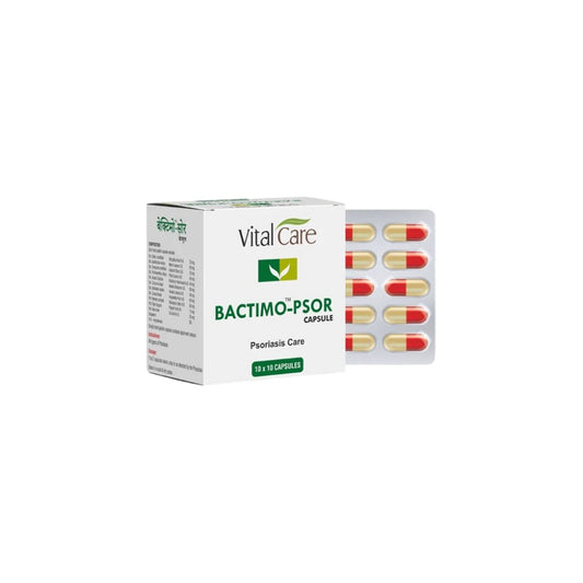 Vital Care Ayurvedic Bactimo Psor 100 Capsule