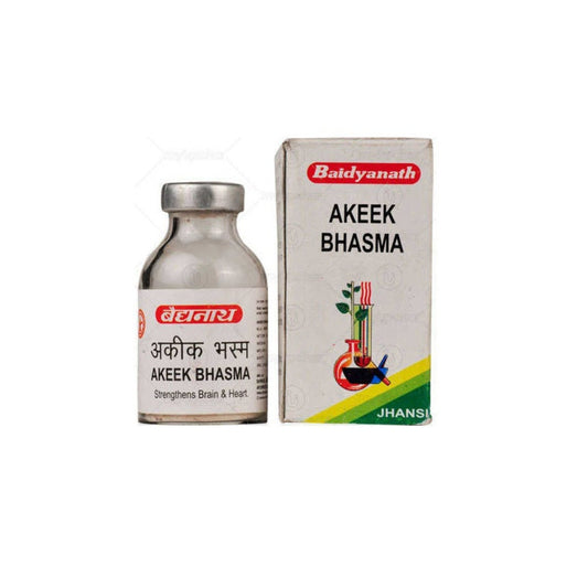 Baidyanath Ayurvedisches Akeek (Jhansi) Bhasma-Pulver