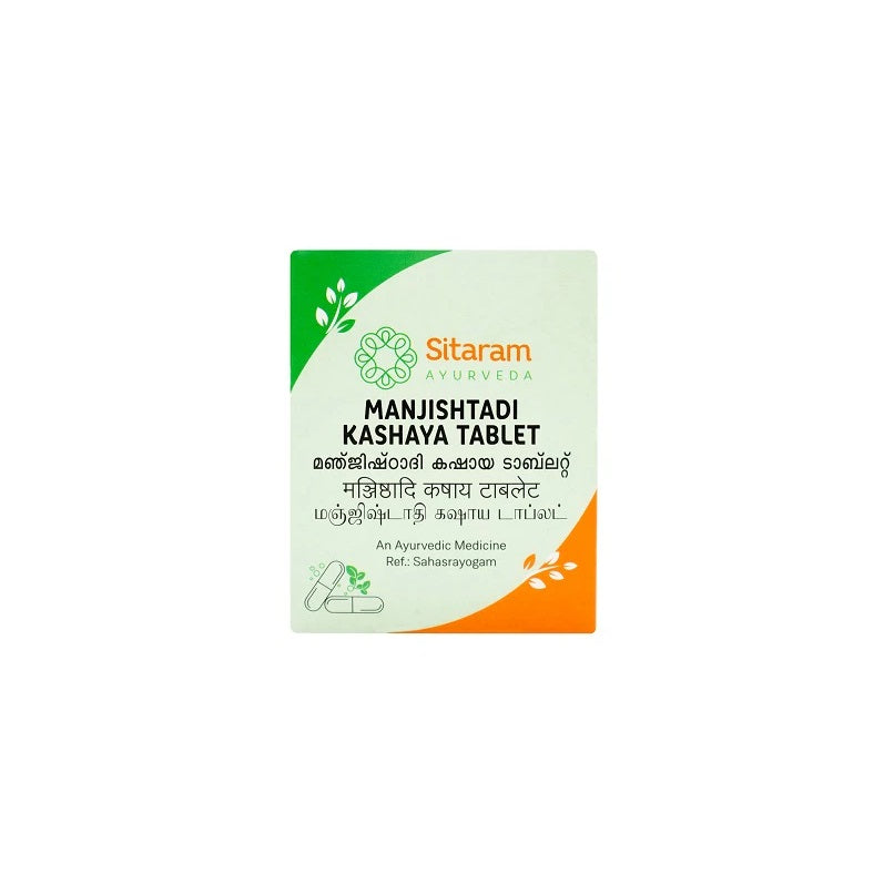 Sitaram Ayurvedic Manjishtadi Kashayam 50 Tablet
