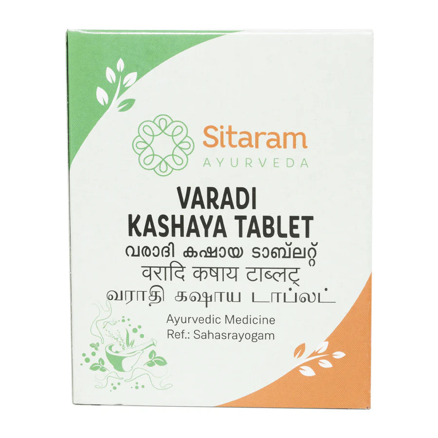 Sitaram Ayurvedic Varadi Kashayam Tablets – 50 Tablets
