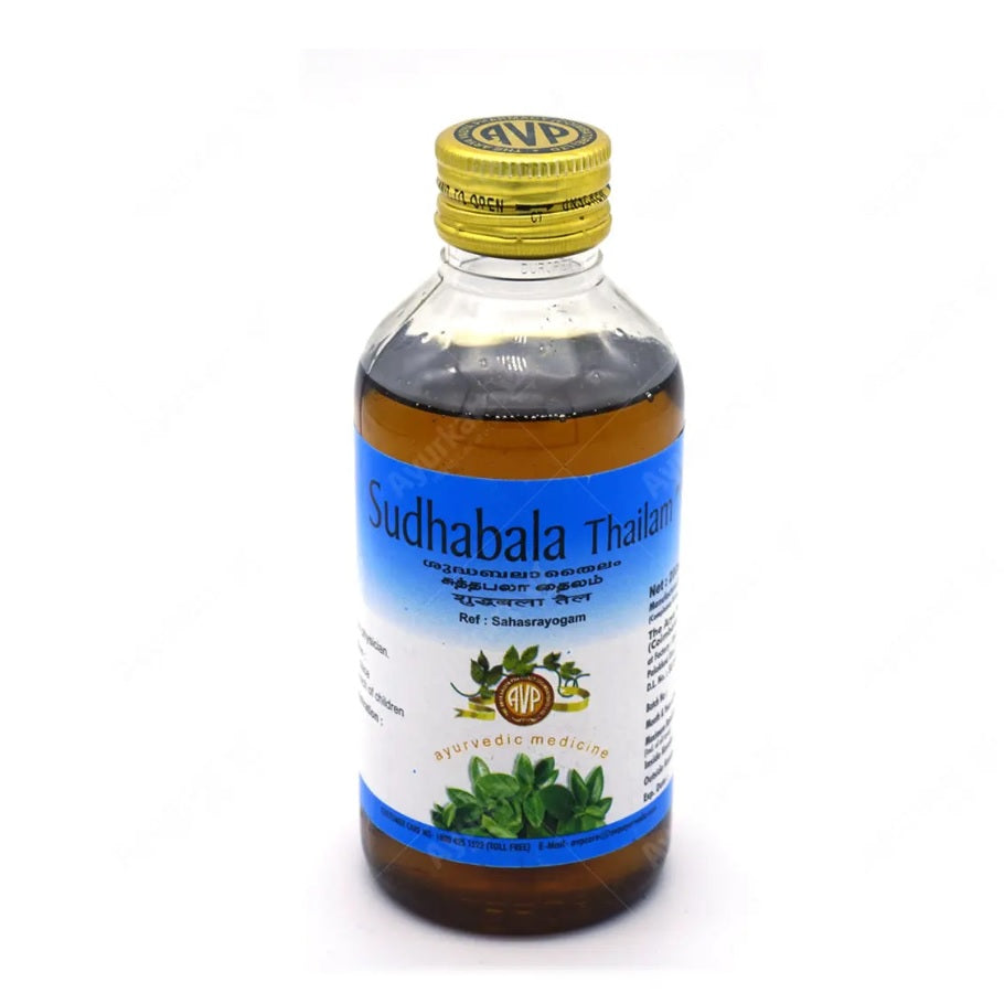 AVP Ayurvedic Sudhabala Thailam Oil 200ml