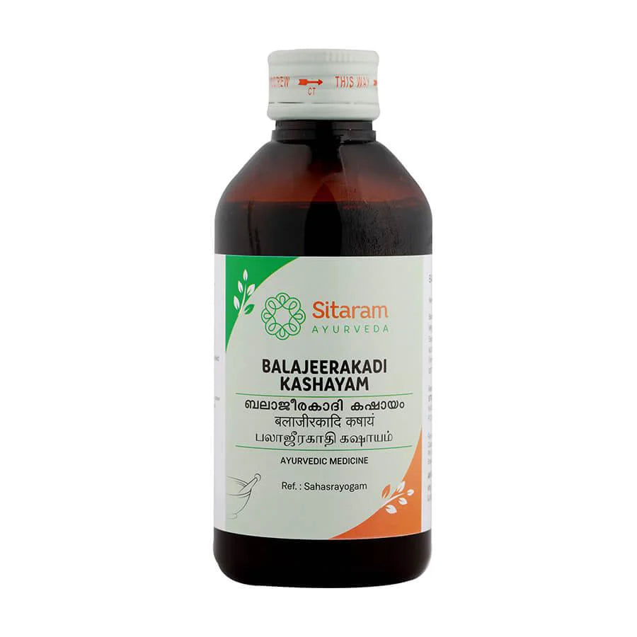 Sitaram Ayurvedic Balajeerakadi Kashayam Liquid 200ml