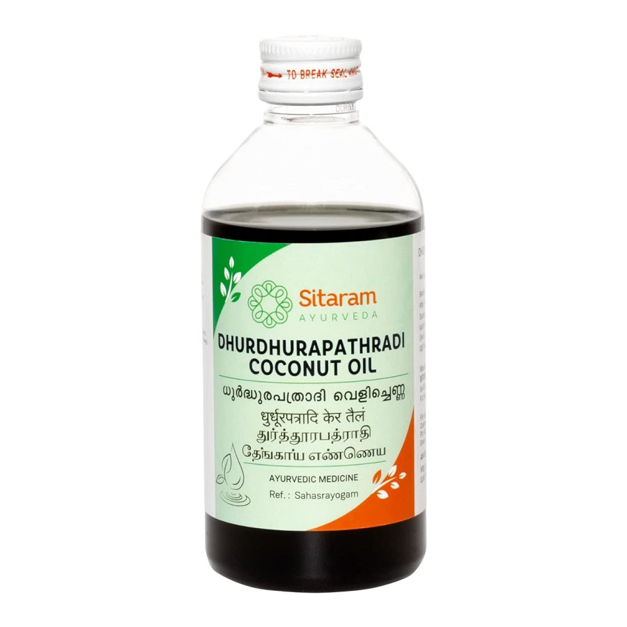 Sitaram Ayurveda Dhurdhoorapathradi (Dhurdhurapathradi) Coconut Oil