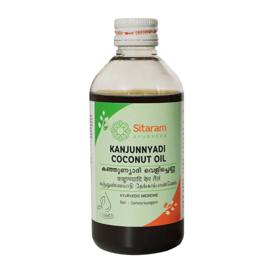 Sitaram Ayurvedic Kanjunnyadi Coconut Oil 200ml