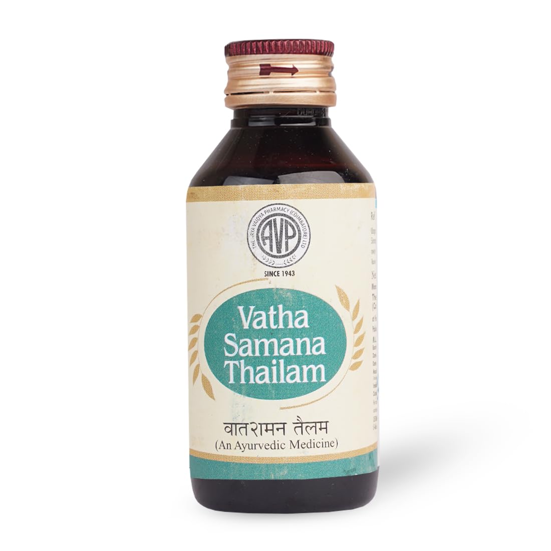 AVP Ayurvedic Vathasamana Thailam Oil 100ml