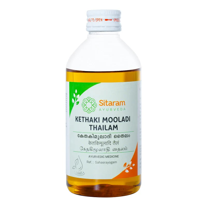 Sitaram Ayurvedic Kethakimooladi Thailam 200ml