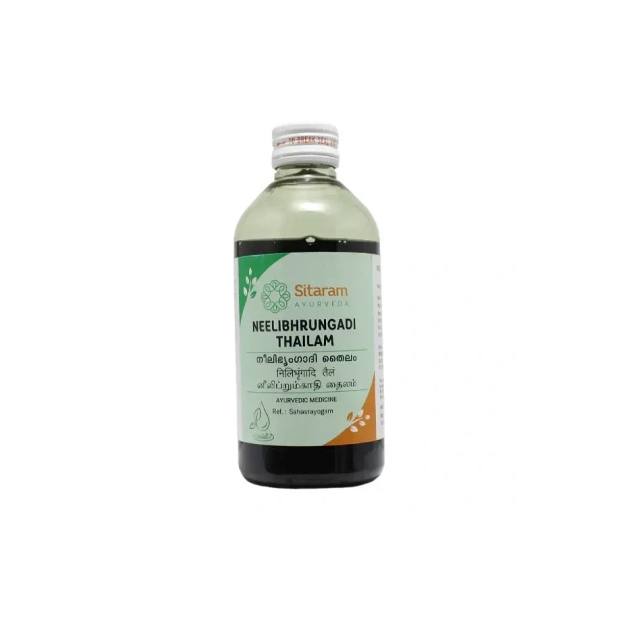 Sitaram Ayurvedic Neelibhrungadi Thailam Oil 200ml