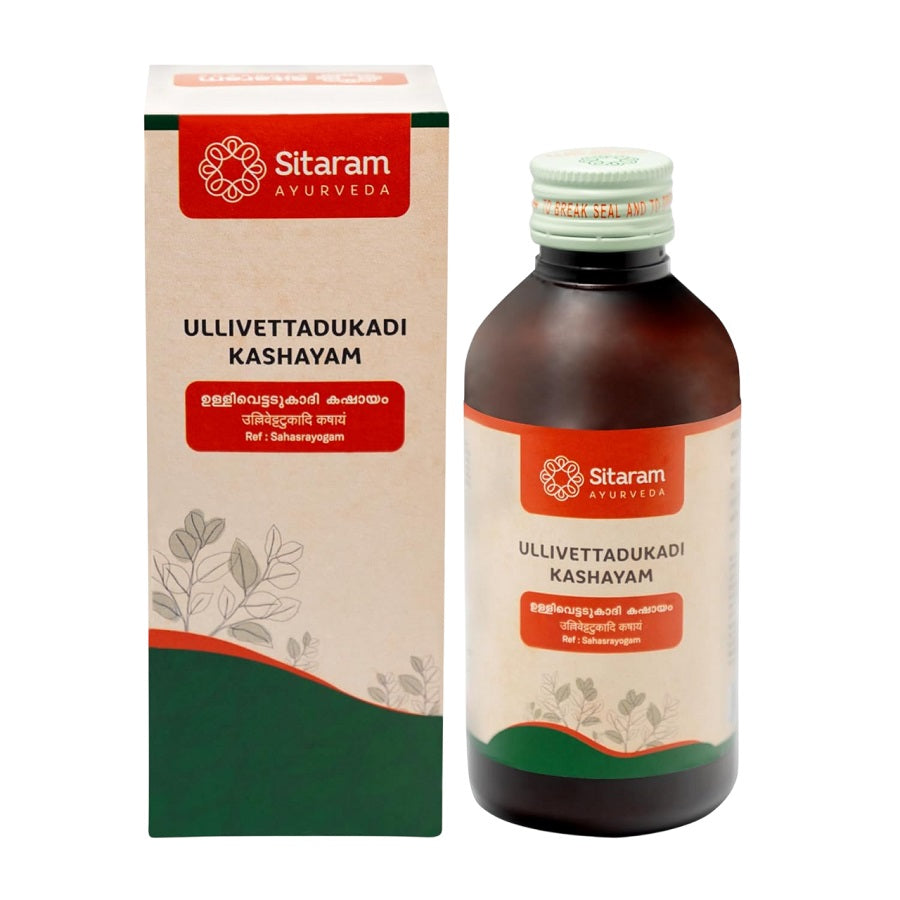 Sitaram Ayurvedic Ullivettadukadi Kashayam Liquid 200ml