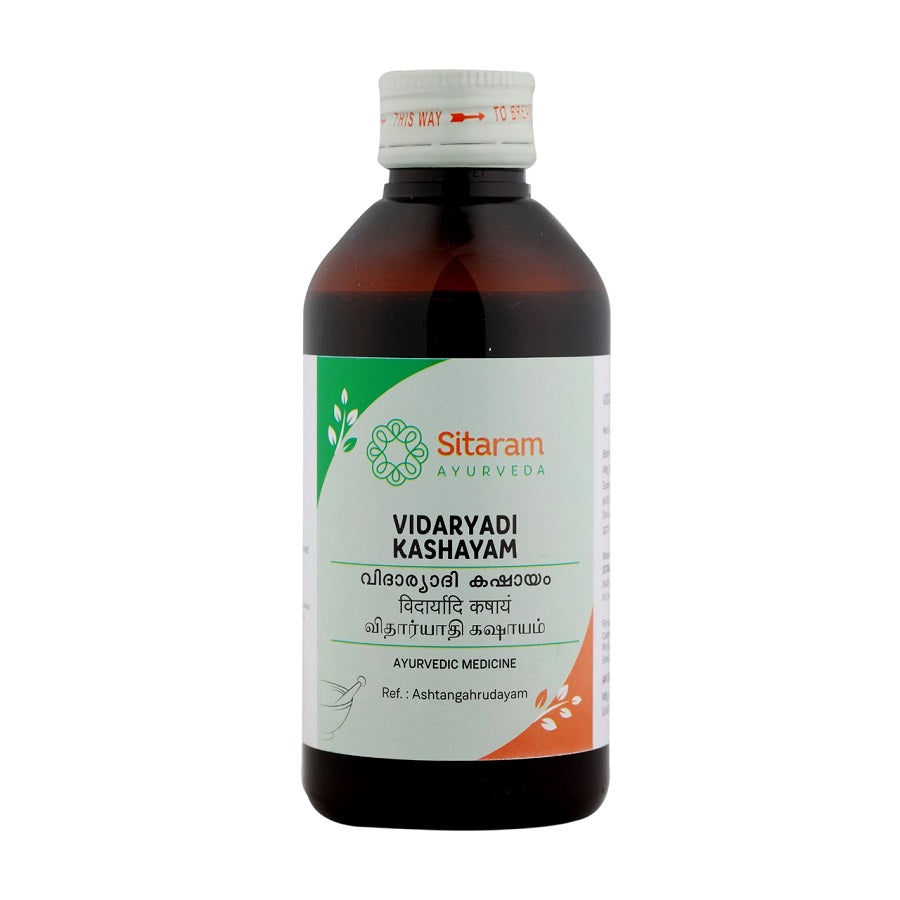 Sitaram Ayurvedic Vidaryadi Kashayam Liquid 200ml