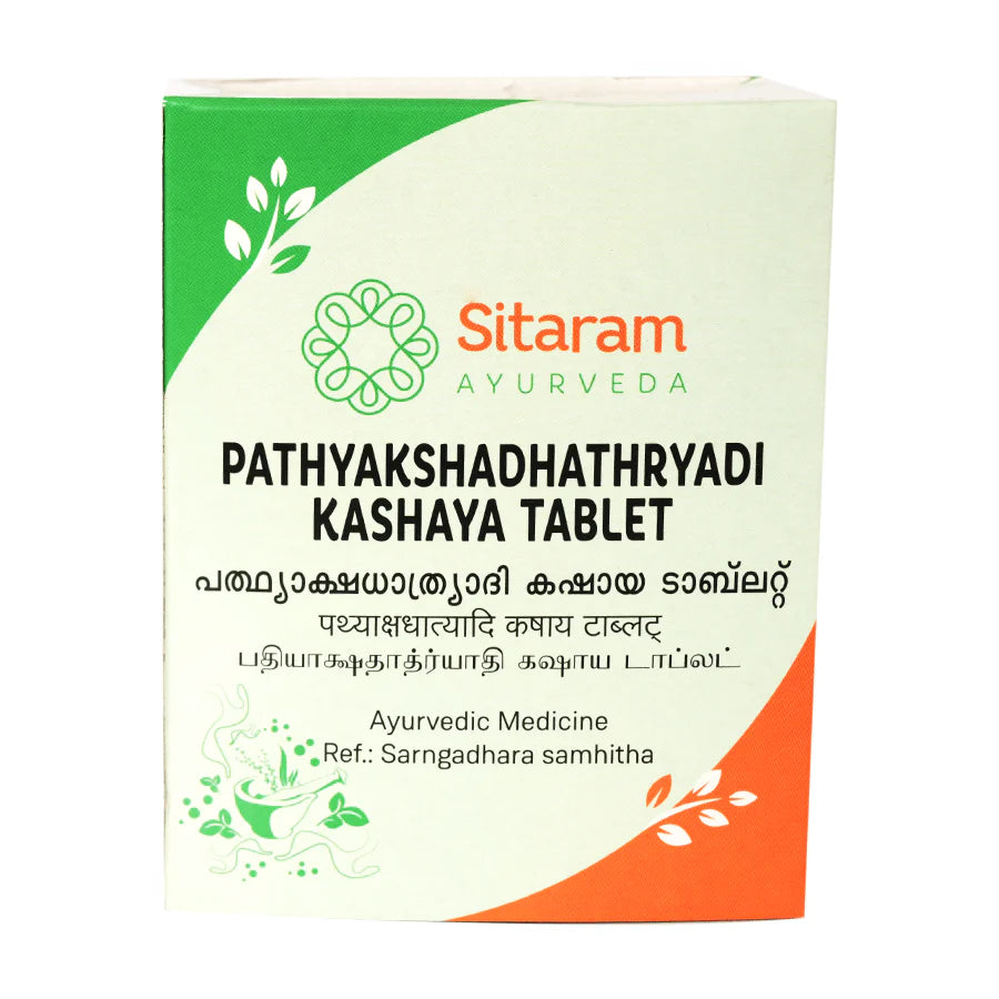 Sitaram Ayurveda Pathyakshadhatryadi Kashayam Ayurvedic Tablets – 50 Tablets