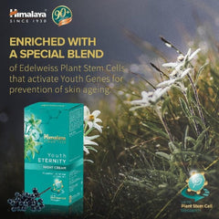 Himalaya Herbal Ayurvedic Personal Care Youth Eternity Nachtcreme für prallere und jugendlichere Haut, 50 ml