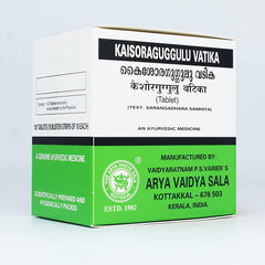Kottakkal Ayurvedic Kaisora Gulgulu Vatika 100 Tablets