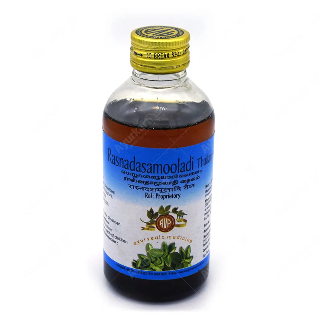 AVP Ayurvedic Rasnadasamooladi Thailam Oil 200ml