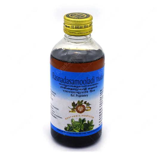 AVP Ayurvedic Rasnadasamooladi Thailam Oil 200ml