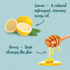 Himalaya Herbal Ayurvedisches Körperpflegeöl Clear Lemon reinigt tiefenwirksam fettige Haut, Gesichtswaschmittel