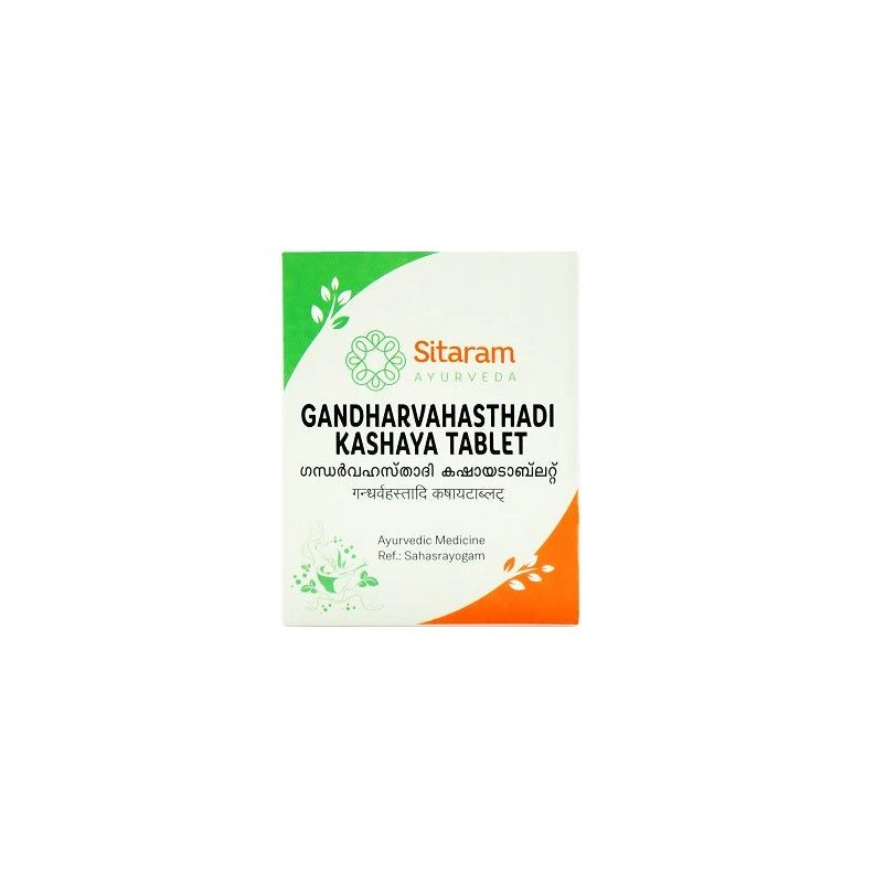 Sitaram Ayurvedic Gandharvahasthadi Kashayam 50 Tablets