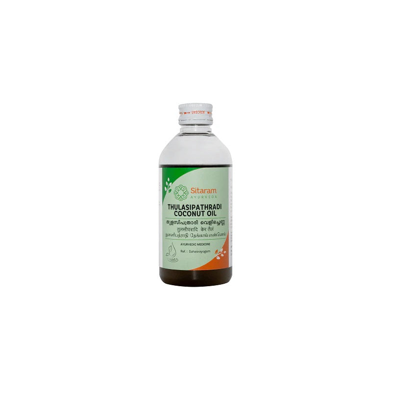 Sitaram Ayurvedic Thulasipathradi Coconut Oil 200ml