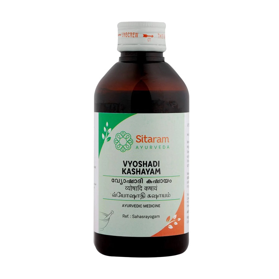 Sitaram Ayurvedic Vyoshadi Kashayam Liquid 200ml