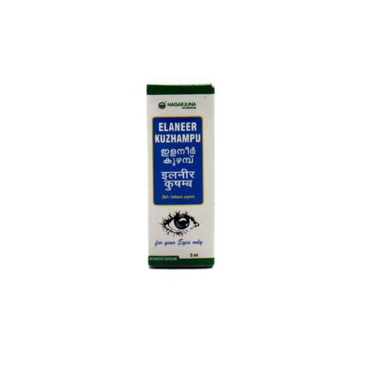 5 X Nagarjuna Ayurvedic Elaneer Kuzhampu Eye Drops 5ml