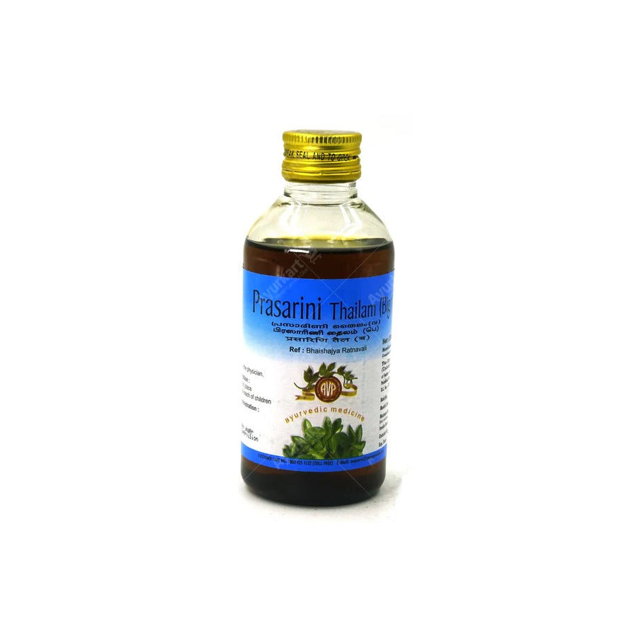 AVP Ayurvedic Prasarini Thaailam (Big) Oil 200ml