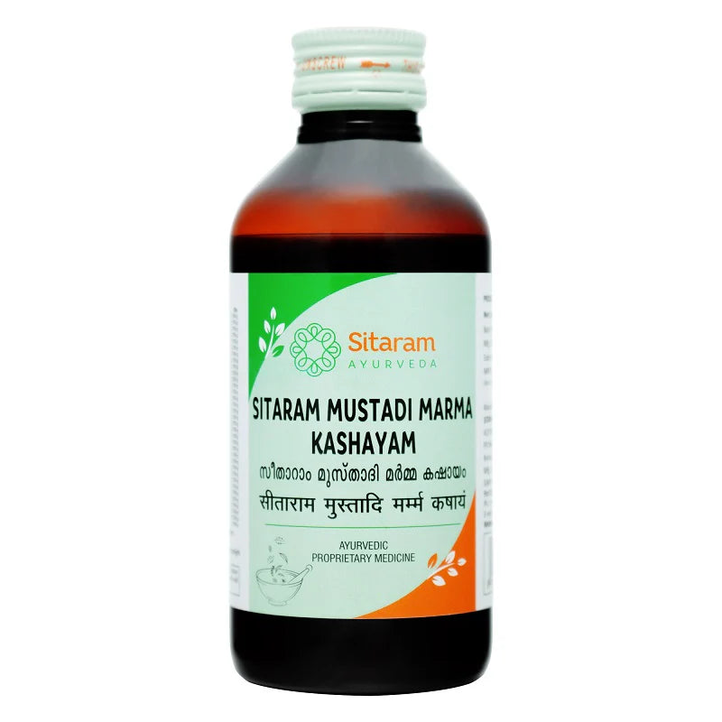 Sitaram Ayurvedic Mustadi Marma Kashayam Liquid 200ml