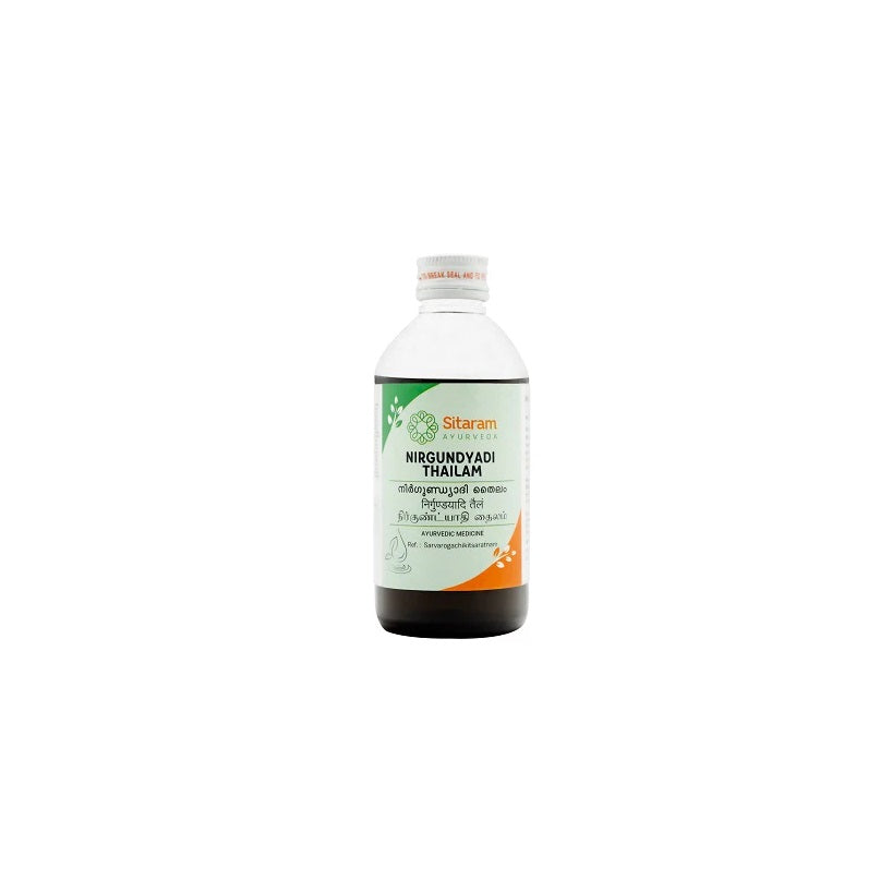 Sitaram Ayurvedic NNirgundyadi Thailam Oil 200ml