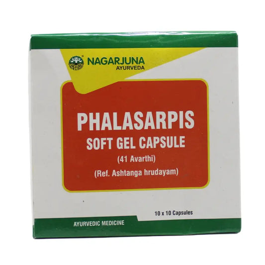 Nagarjuna Ayurvedic Phalasarpis Soft Gel 100 Capsules