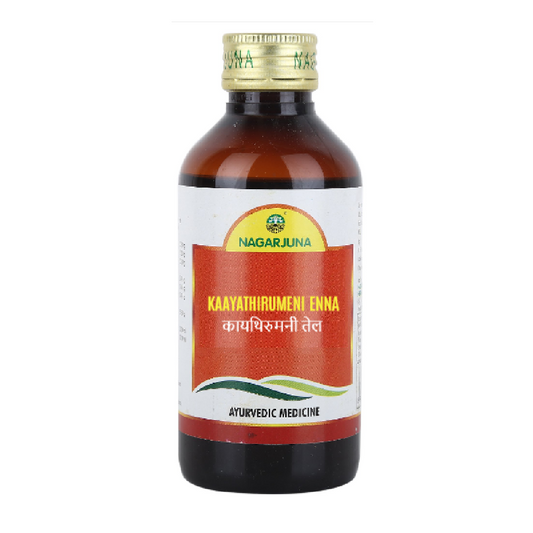 Nagarjuna Ayurveda Kaayathirumeni Enna Oil 200ml