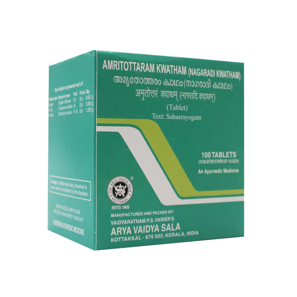 Kottakkal Ayurvedic Amritottaram Kwatham 100 Tablets