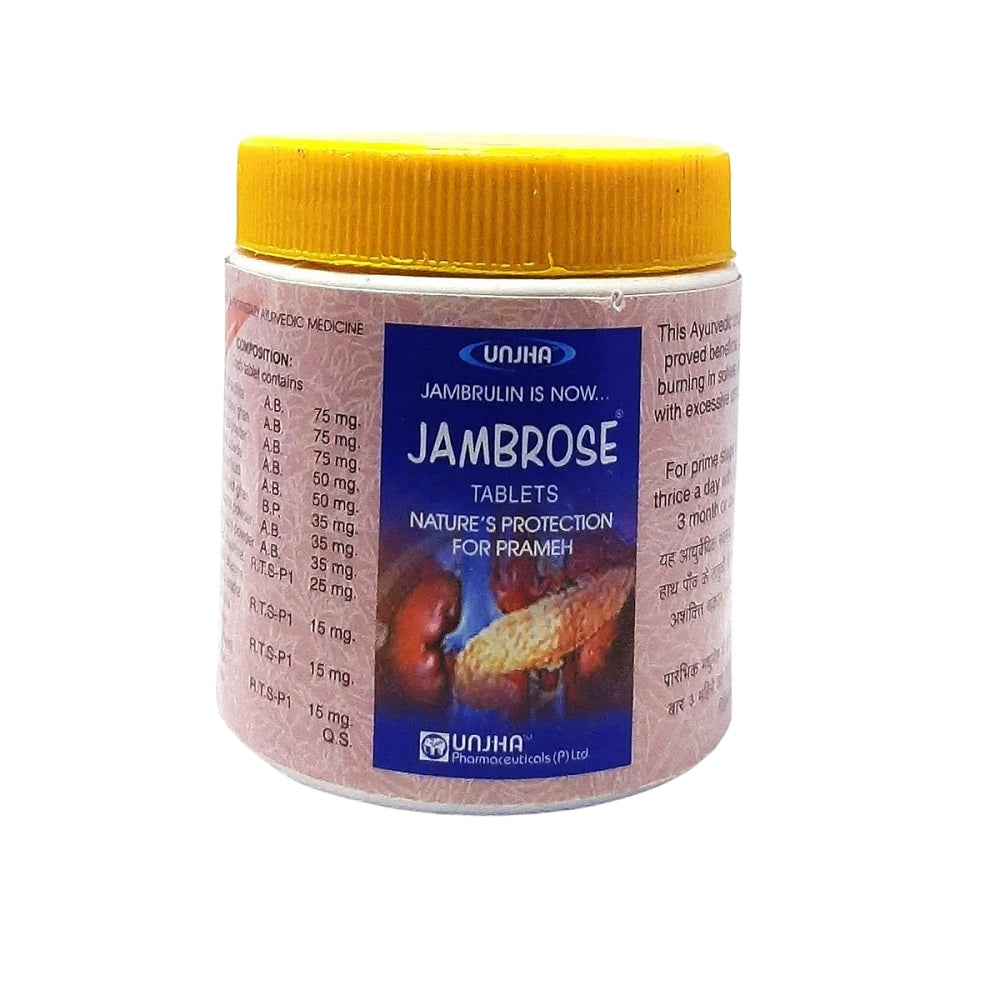 Unjha Jambrose – Ayurvedic Herbal Tablets