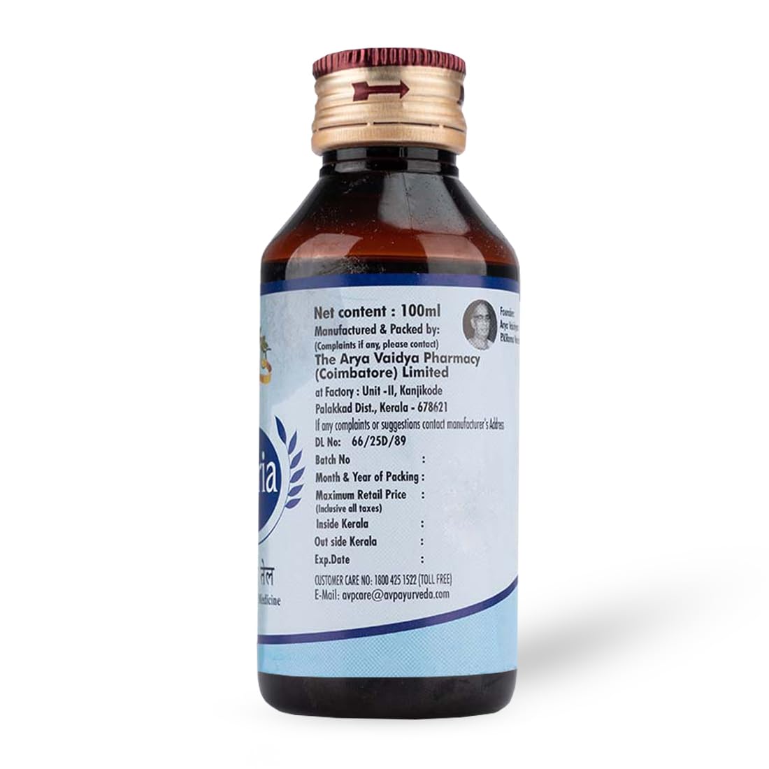 AVP Ayurvedic Asoria Oil