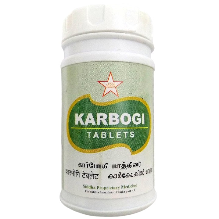 Skm Ayurveda Karbogi 500mgm Tablets