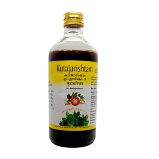 AVP Ayurvedic Kutajarishtam Liquid 450ml
