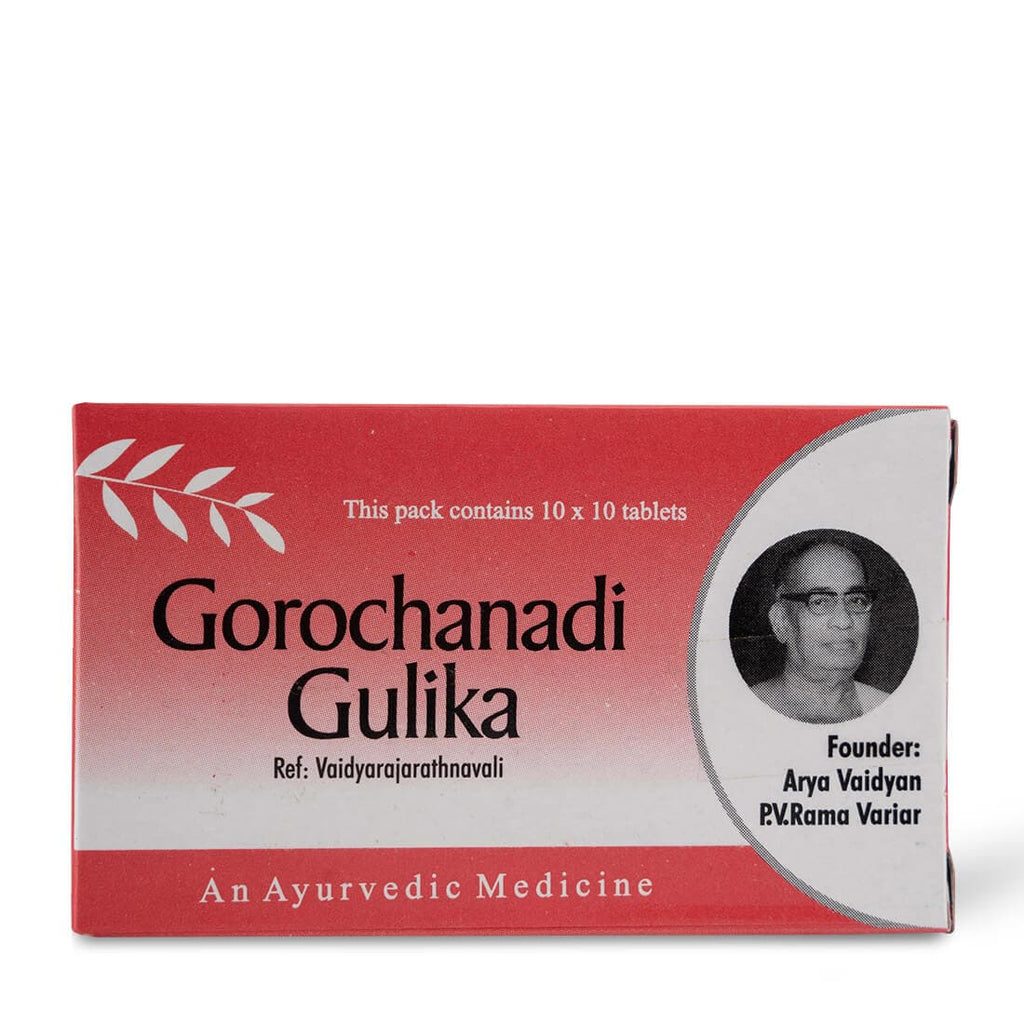 AVP Gorochanadi Gulika Ayurvedic Tablets – 100 Tablets