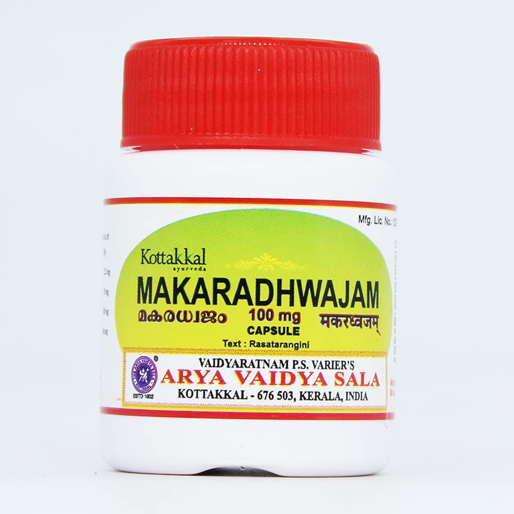 Kottakkal Ayurvedic Makaradhwajam 100mg 30 Capsules