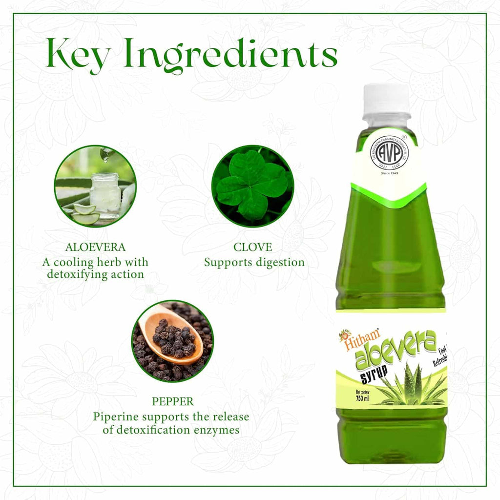 AVP Aloe Vera Syrup 750ml