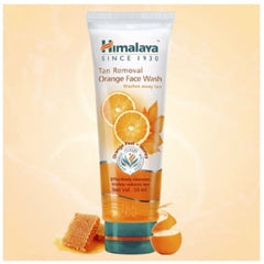 Himalaya Herbal Ayurvedic Personal Care Удаление загара Апельсин эффективно очищает и заметно уменьшает загар Мытье лица (жидкость)
