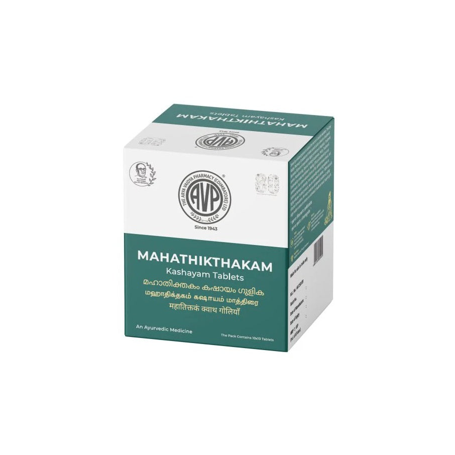 AVP Ayurvedic Mahathikthakam Kashayam Tablets