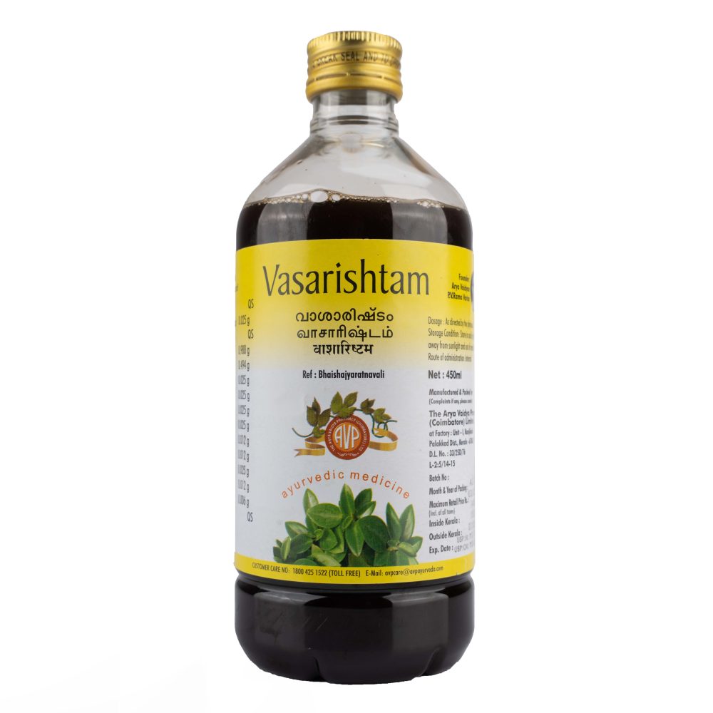 AVP Ayurvedic Vasarishtam Liquid 450ml