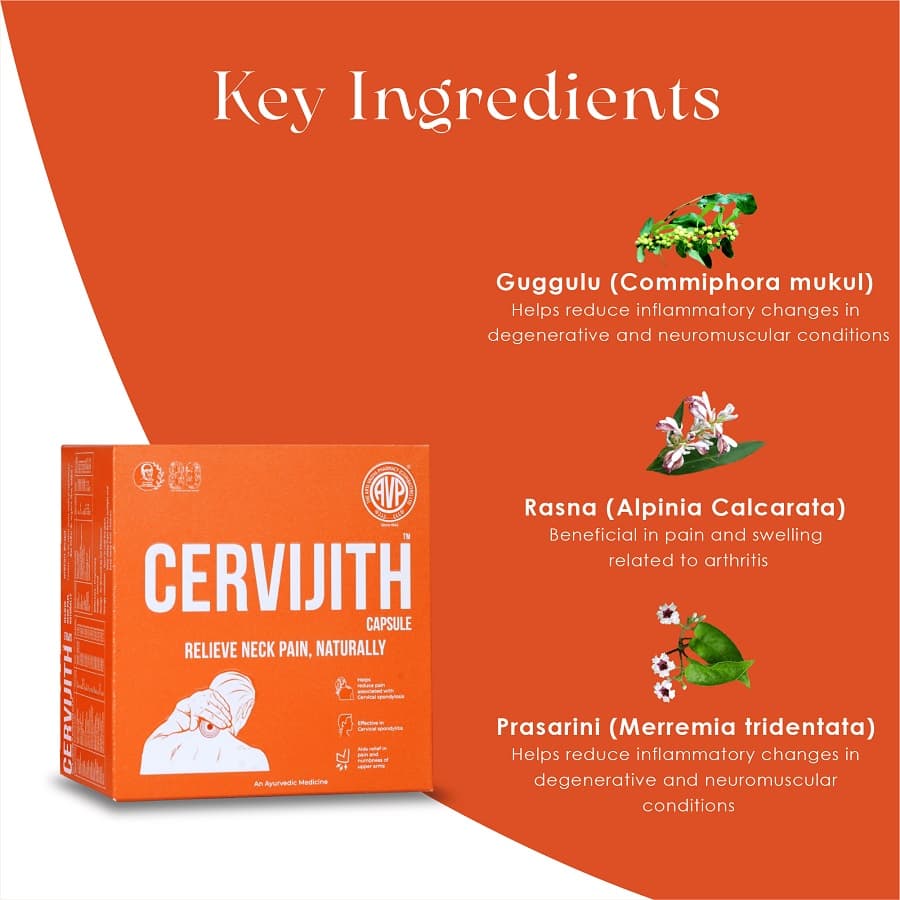 AVP Cervijith Ayurvedic 10 Capsules