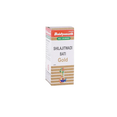 Baidyanath Ayurvedic (Jhansi) Shilajitwadi Bati with Gold Tablets