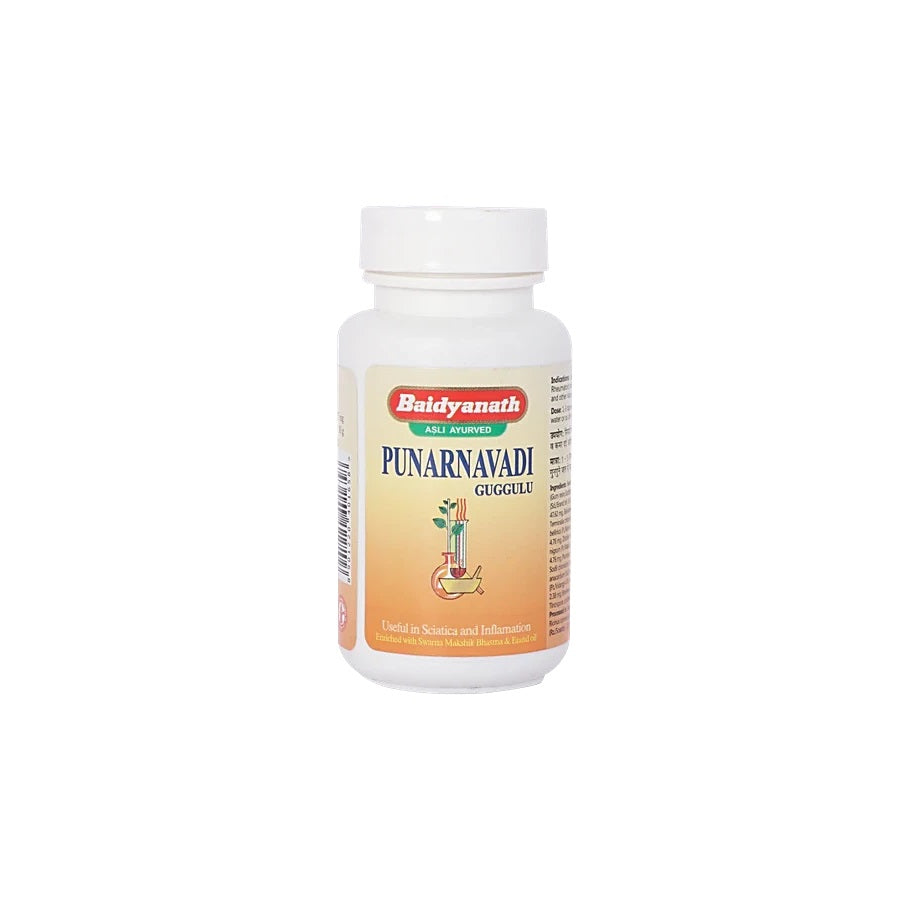 Baidyanath Ayurvedic (Jhansi) Punarnavadi Guggulu 80 Tablet