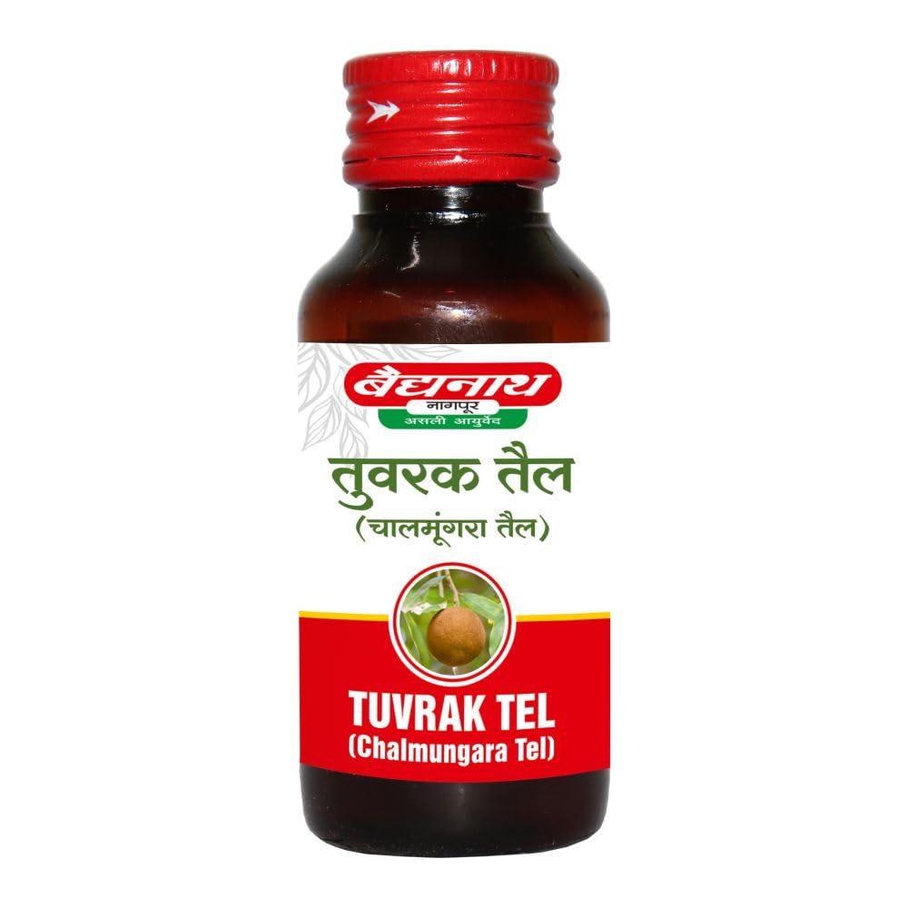 Baidyanath Ayurvedic (Jhansi) Tubrak Tel (Chalmoongra Tel) Oil