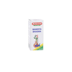 Baidyanath Ayurvedic Manikya Bhasma Powder